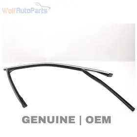 51337289618 Bmw 2014-2018 X5 - Front Right Door Window Frame Guide / Seal 7289618