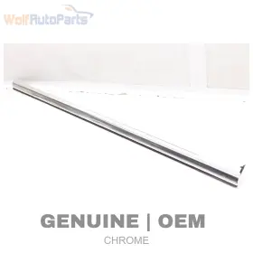 51337336010 Bmw 16-22 750i Xdrive G12 - Front Right Exterior Door Window Slot Seal / Trim