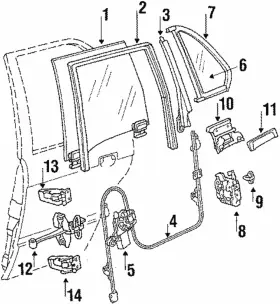 51341906748 Bmw Genuine Weatherstrip