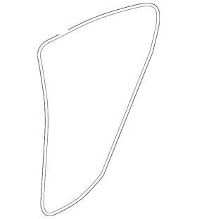 51347060245 Bmw Genuine Surround Weather-strip