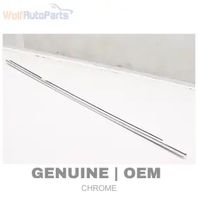 51348194760 Bmw 2001-2005 330xi E46 - Rear Right Exterior Door Window Slot Seal / Trim