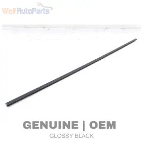 51357207843 Bmw 2007-2013 X5 35dx E70 - Rear Left Exterior Door Window Slot Seal / Trim