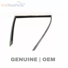 51357305631 Bmw 2007-2013 X5 - Rear Left Upper Door Window Trim Seal / Gasket 7305631