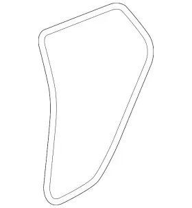 51727333606 Bmw Genuine Weather-strip On Body