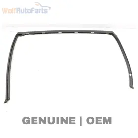 51767146627 Bmw 2008 535xi - Rear Left Upper Door Window Trim Seal / Gasket 7146627