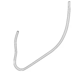 51767310234 Bmw New Genuine Joint Seal Door Front 2015-2020 Oe