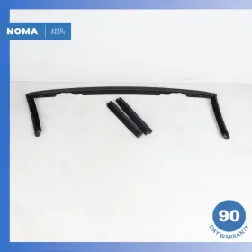 54347172029 Bmw 04-10 E64 650i Convertible Windshield Header Weatherstrip Seal Set Oem