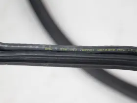 Bmw 7 336 047 2016 - 2019 750i B7 G12 Rear Left Side Door Shell Weatherstrip Seal Oem #3