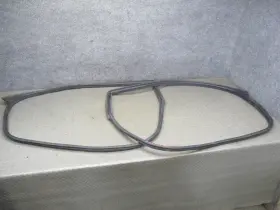 7008582 Bmw 06-10 E63 Coupe Left And Right Door Weatherstrip Rubber Seal Gasket Set