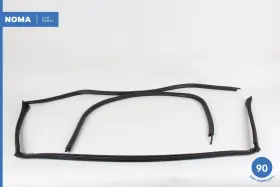 7125651 Bmw 03-08 Z4 E85 Roadster Front Left Door Frame And Windshield Roof Seal Set Oem