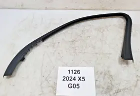 7445512 Bmw 19-25 Oem G05 X5 Front Right Passenger Door Window Frame Trim Panel 17k