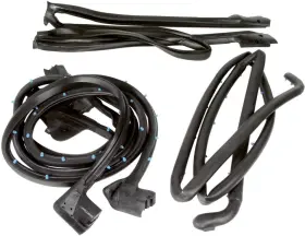 X2185 Corvette America 1990 - 1996 Convertible Roadster Body Weatherstrip Kit 4 Piece New X2185 Corvette America 1990 - 1996 Convertible Roadster Body Weatherstrip Kit 4 Piece New