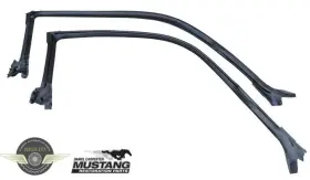 F3zz-6120708 Daniel Carpenter Mustang Restoration Parts 1979-1993 Lx Coupe Weatherstrip Kit Door Seal Run Channel Trunk