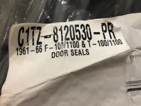 C1tz-8120530-pr Dennis Carpenter Ind C1tz-8120530-ec Door And Cowl Seal Set 1961-66 Ford Truck C1tz-16740-b #3