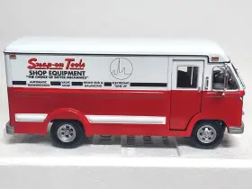 Dsv-001 Divco 1961 Step Van Bank With Working Front Doors And Rear 1/34th Scale #3