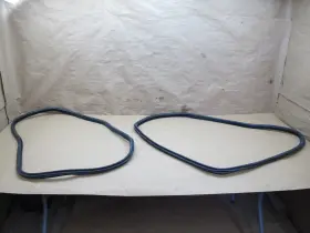 C131168401101 Fisker 11-12 Karma Set Of 5 Door And Trunk Weatherstrip Rubber Seal Oem #3