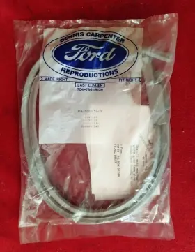 11a-7020456-pr Ford 1941-1948 Front Of Door Seals - Pair # Closed Car