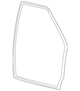 2c2z1520708aa Ford Genuine Weatherstrip