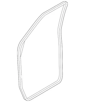 4c2z-1520709-ab Ford Genuine Weather-strip On Body