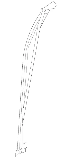 4l3z-18253a37-ae Ford Genuine Rear Weather-strip