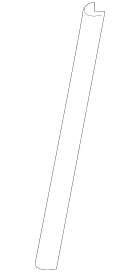 5r3z-7628346-a Ford Genuine Rear Weather-strip