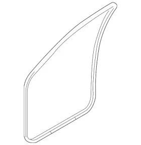 7l1z-7820709-a Ford Genuine Door Weather-strip