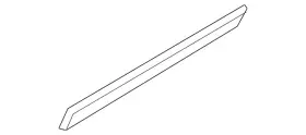 7l1z-7825325-a Ford Genuine Lower Weather-strip