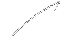 7r3z-63025a71-a Ford Genuine Upper Seal 7r3z-63025a71-a Ford Genuine Upper Seal