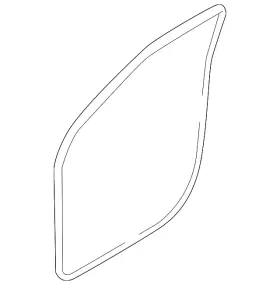8a8z-7420708-b Ford Genuine Weather-strip On Body 8a8z-7420708-b Ford Genuine Weather-strip On Body