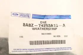 8a8z-74253a10-a Ford New Oem Rear Door On-body Weatherstrip Flex 2009-2019 #2