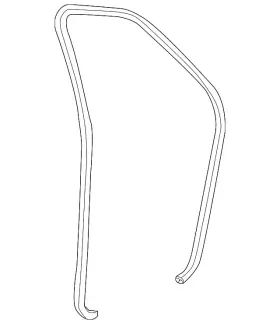 8l2z-7820708-a Ford Genuine Surround Weather-strip