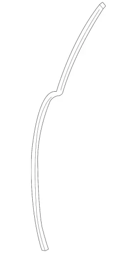8l8z-7825355-c Ford Genuine Front Weather-strip