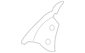 9s4z-1520520-a Ford Genuine Front Weather-strip #2 9s4z-1520520-a Ford Genuine Front Weather-strip #2