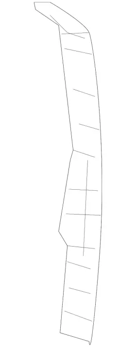 Ae9z-7420521-a Ford Genuine Front Weather-strip