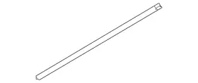 Ae9z-7420758-a Ford Genuine Lower Weather-strip