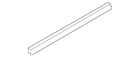 Ag1z-5425324-b Ford Genuine Lower Weather-strip