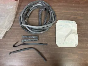 B5a-7620530-pr Ford 1955 Victoria Convertible Door Gaskets Rubber Seals Weatherstrip 1125