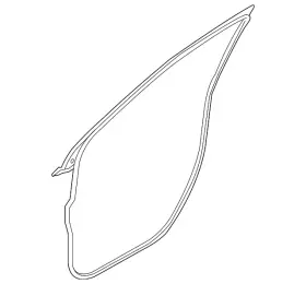 Bb5z-7820531-a Ford Genuine Door Weather-strip #2