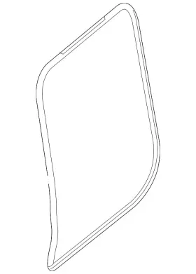 Bl3z-16253a11-a Ford Genuine Weather-strip On Body Bl3z-16253a11-a Ford Genuine Weather-strip On Body