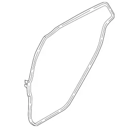 Bm5z-5820708-d Ford Genuine Door Weather-strip