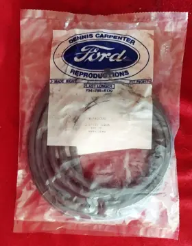 78-7020532 Ford - By Dennis Carpenter 1937-1948 Tudor Top Of Door Rubber Weatherstrip Seal #78-7020532