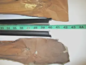 C9zz-6521456-a Ford Nos 69 70 Mustang Cougar Front Door At Belt Inside Weatherstrips #3