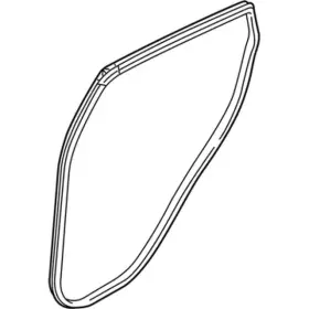 Ce8z-5825324-a Ford Genuine Weather-strip On Body