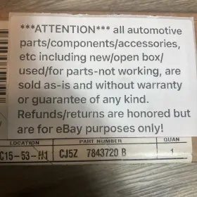 Cj5z-7843720-b Ford New Oem Liftgate Upper Weatherstrip Escape 2014-2019 Cj5z-7843720-b Ford New Oem Liftgate Upper Weatherstrip Escape 2014-2019
