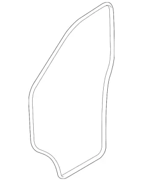 Ck4z-6120708-b Ford Genuine Surround Weather-strip #2