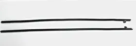 D0zz-6321452-a Ford Nos 69 70 Mustang Fastback Door At Belt Outside Weatherstrip Pair #2