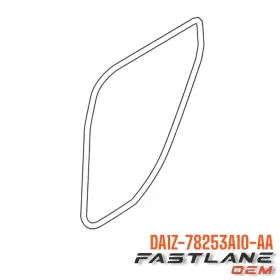 Da1z-78253a10-aa Ford 2011-2015 Lincoln Mkx Lh/rh Door Weatherstrip Assembly New Oem