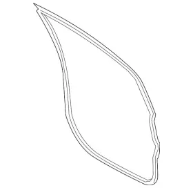 Dn1z-7420530-e Ford Genuine Door Weather-strip Dn1z-7420530-e Ford Genuine Door Weather-strip