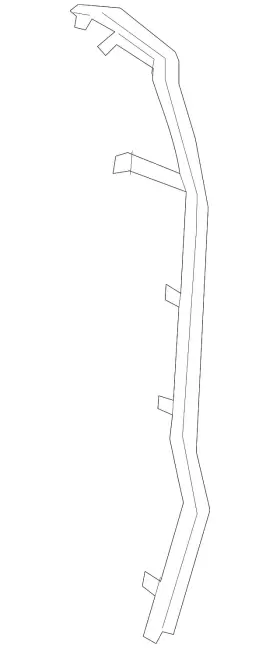 Dp5z-5425325-c Ford Genuine Weatherstrip