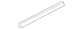 Dt1z-1520519-a Ford Genuine Upper Weather-strip Dt1z-1520519-a Ford Genuine Upper Weather-strip
